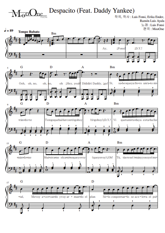 Luis Fonsi - Despacito (Feat. Daddy Yankee)